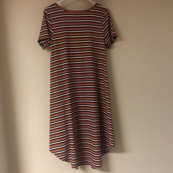 LuLaRoe Stripe Carly Dress - Picture 4 of 4